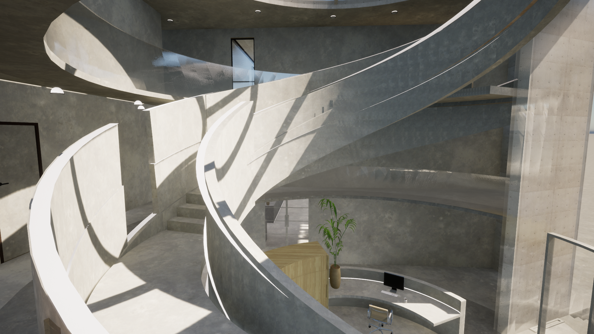 Trap in het ontwerp