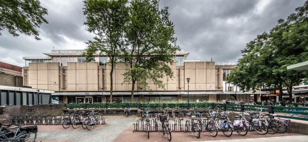 Huidige situatie van het Hudson's Bay-pand, foto Frans Paalman